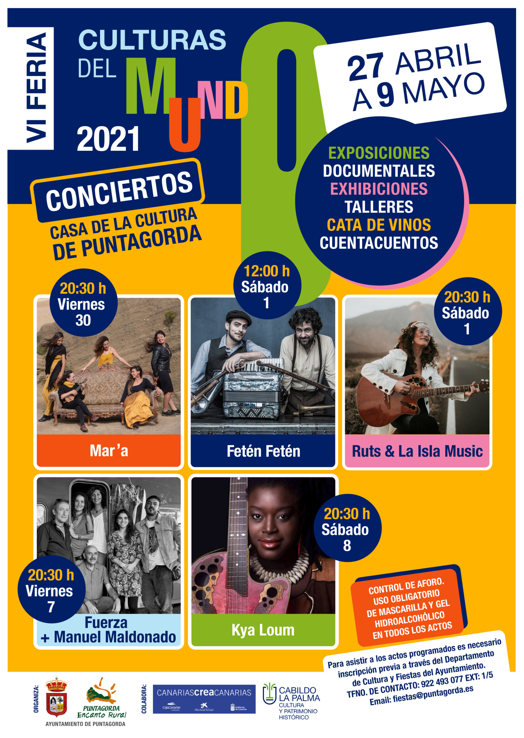 CARTEL CULTURAS DEL MUNDO 2021