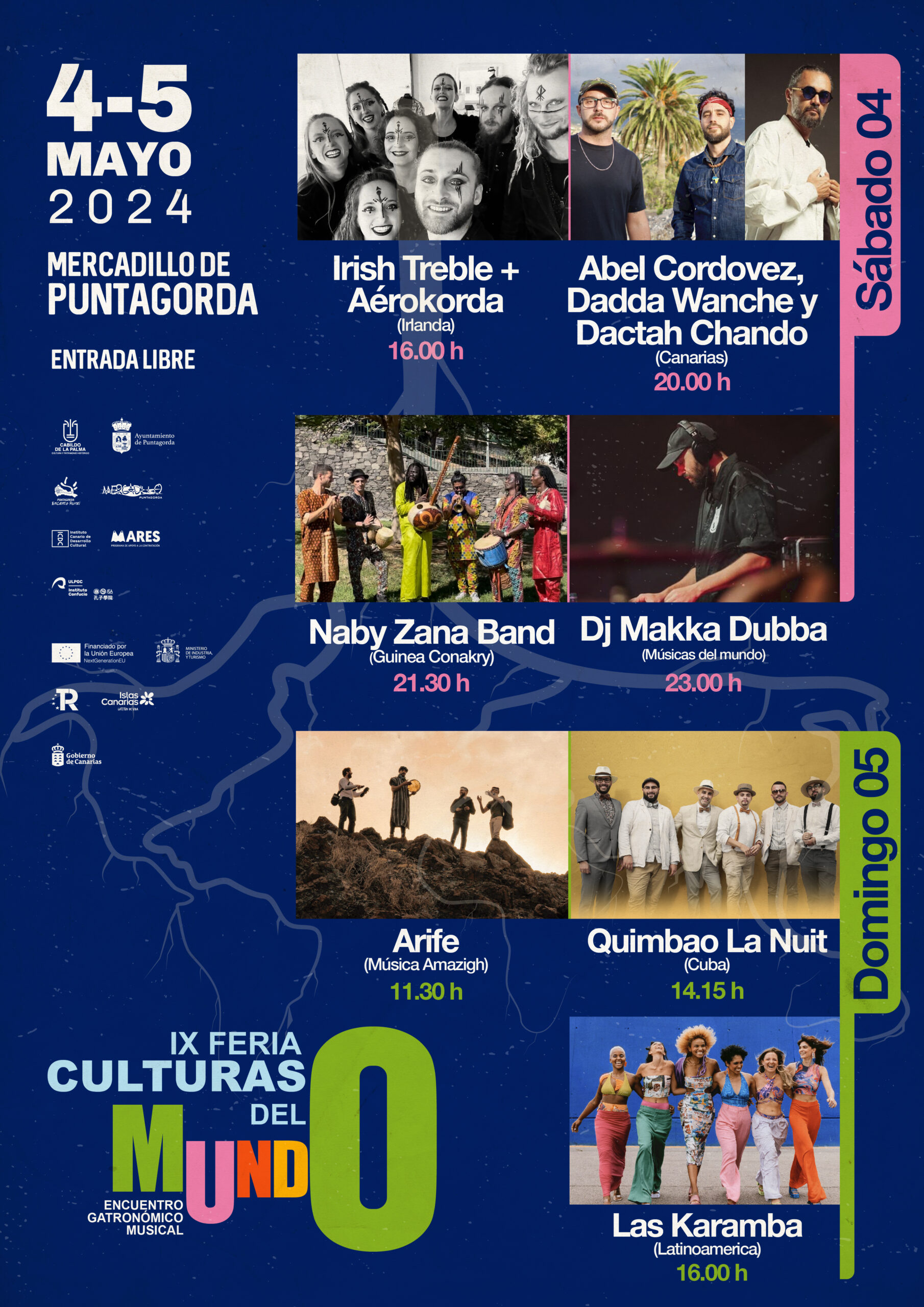 CARTEL CULTURAS DEL MUNDO 2024